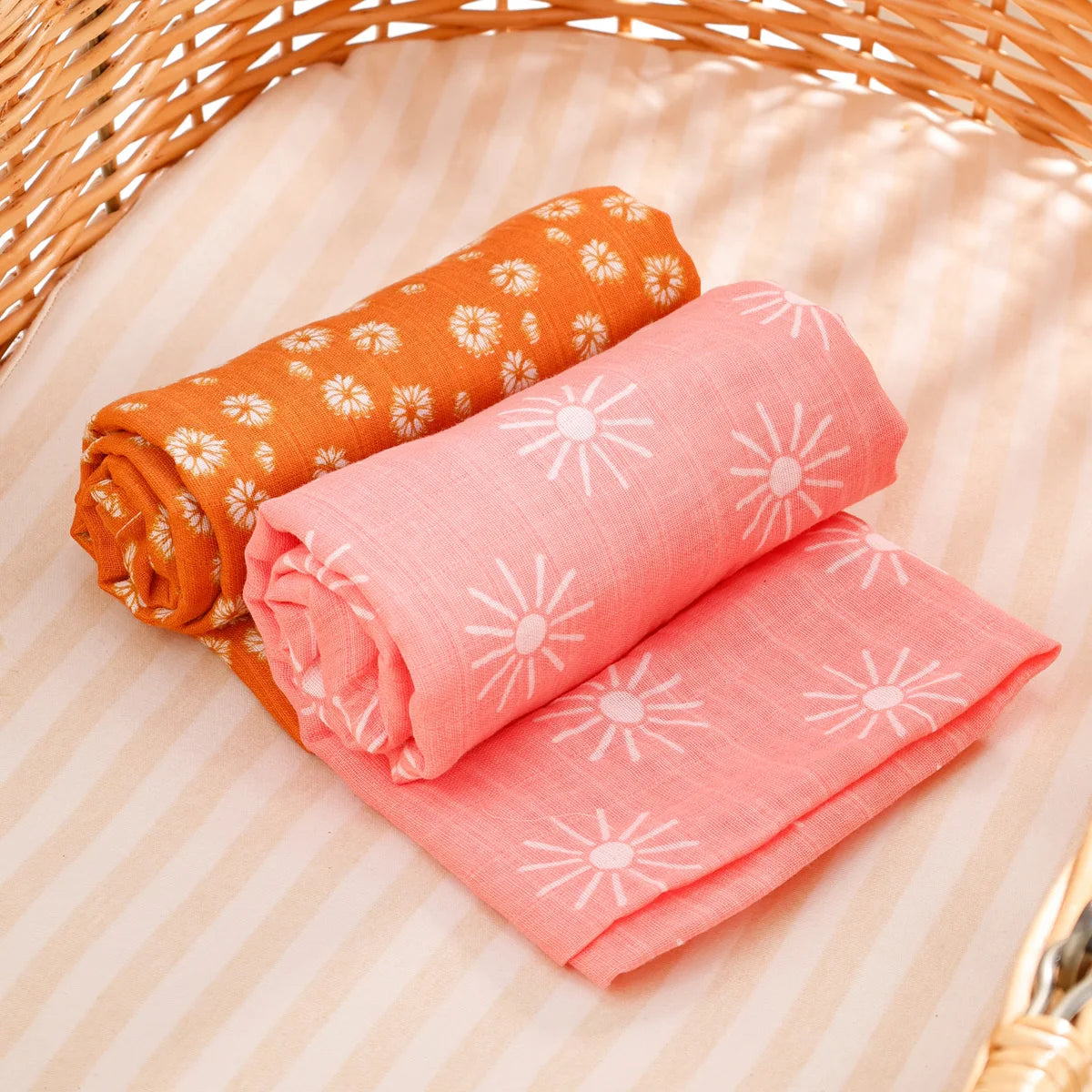 Cotton Muslin Baby Swaddle Blanket - Kindle Kids ABC - view 14