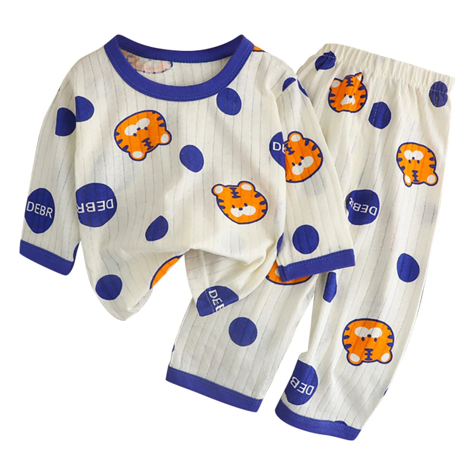 Kids' Cotton Long-Sleeve Pyjama Set - Kindle Kids ABC - view 17