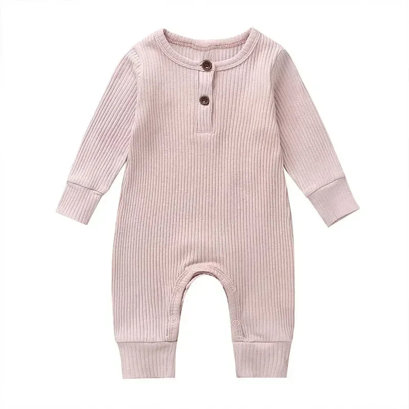 Ribbed Cotton Baby Romper - Kindle Kids ABC - view 11