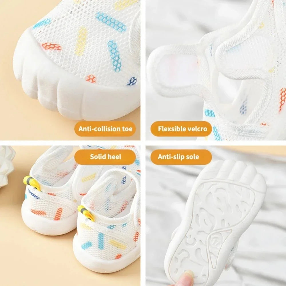 Baby Breathable Sandals Soft Sole First Walkers EU 14-19 - photo 2