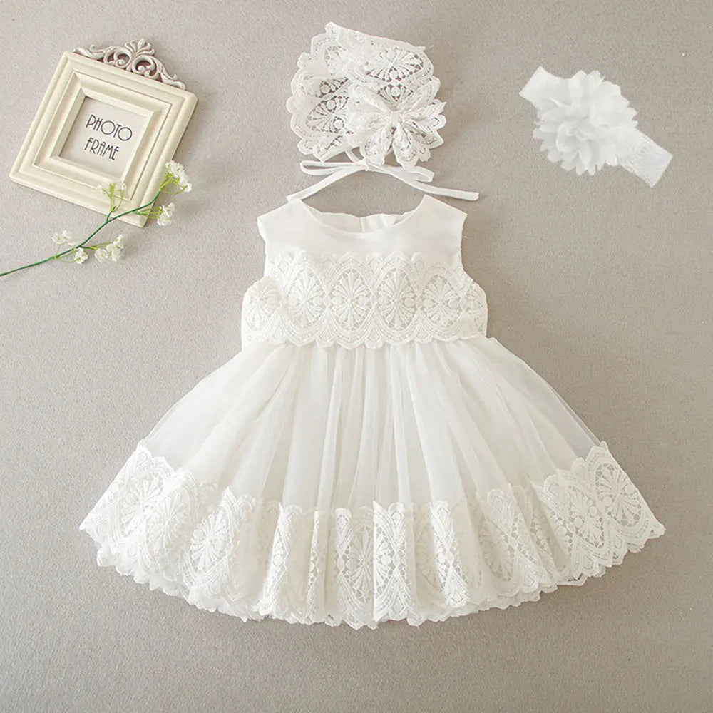 Lace Christening Gown - Kindle Kids ABC - view 21