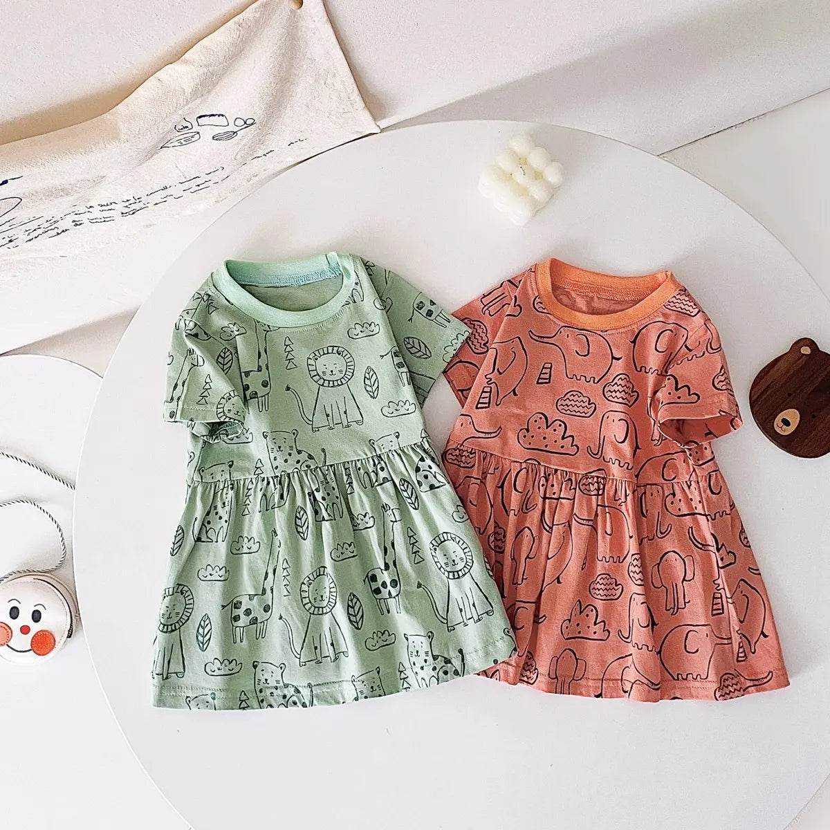 Cotton Summer Baby Dress - Kindle Kids ABC - view 3
