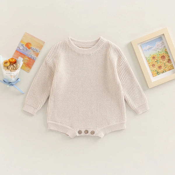 Knit Cotton Baby Romper - Kindle Kids ABC
