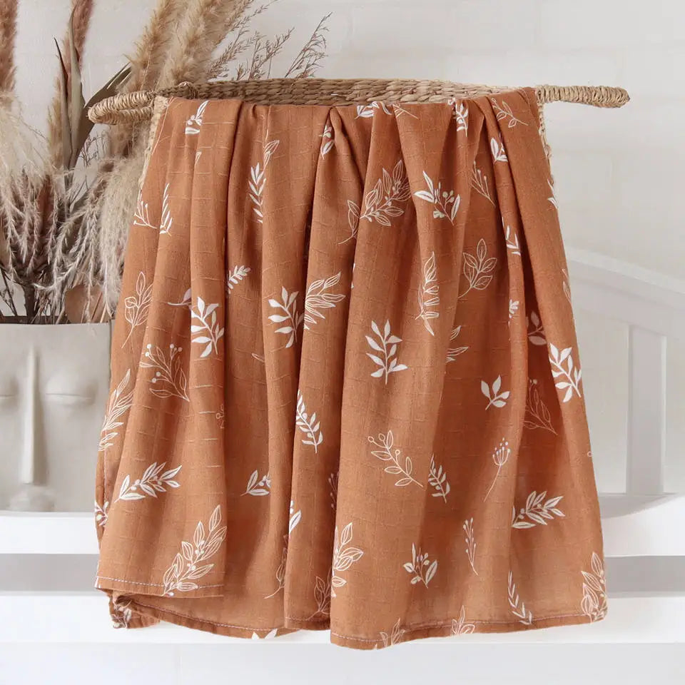 Cotton Muslin Baby Wrap Blanket - Kindle Kids ABC - view 11