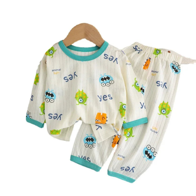Baby and Kids Bear Print Cotton Set 3M-8Y - photo 2