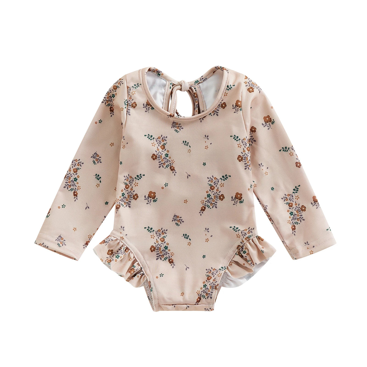 Floral Ruffle Baby Swimsuit - Kindle Kids ABC - view 12