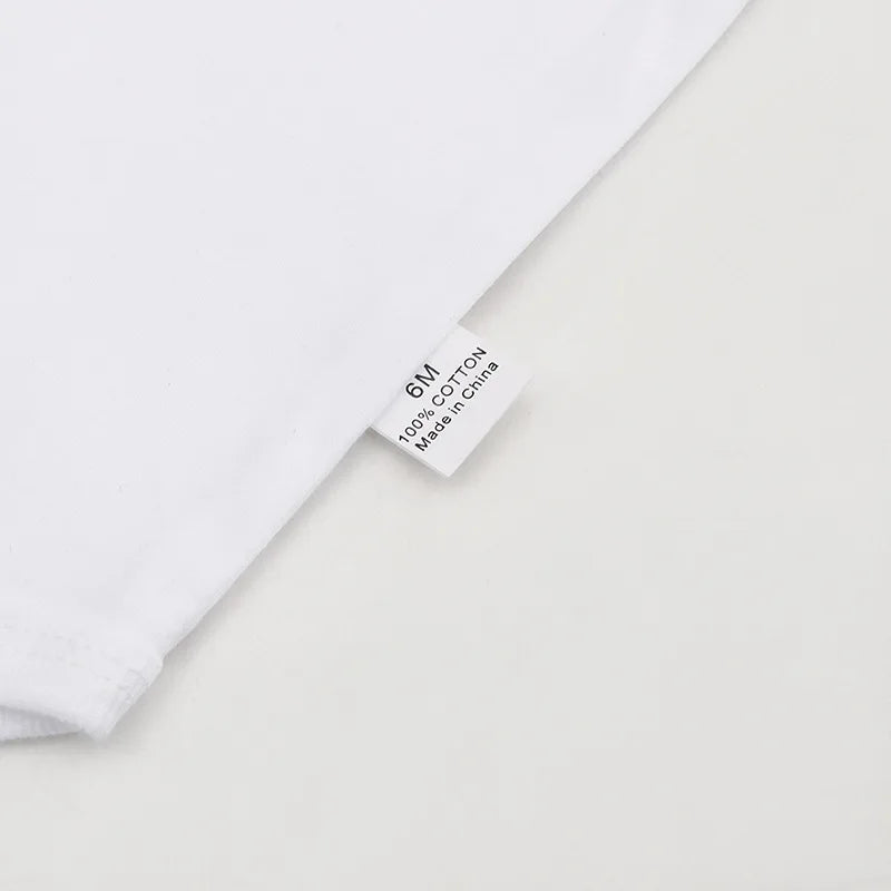 Baby 100% cotton white bodysuit multipack long sleeve