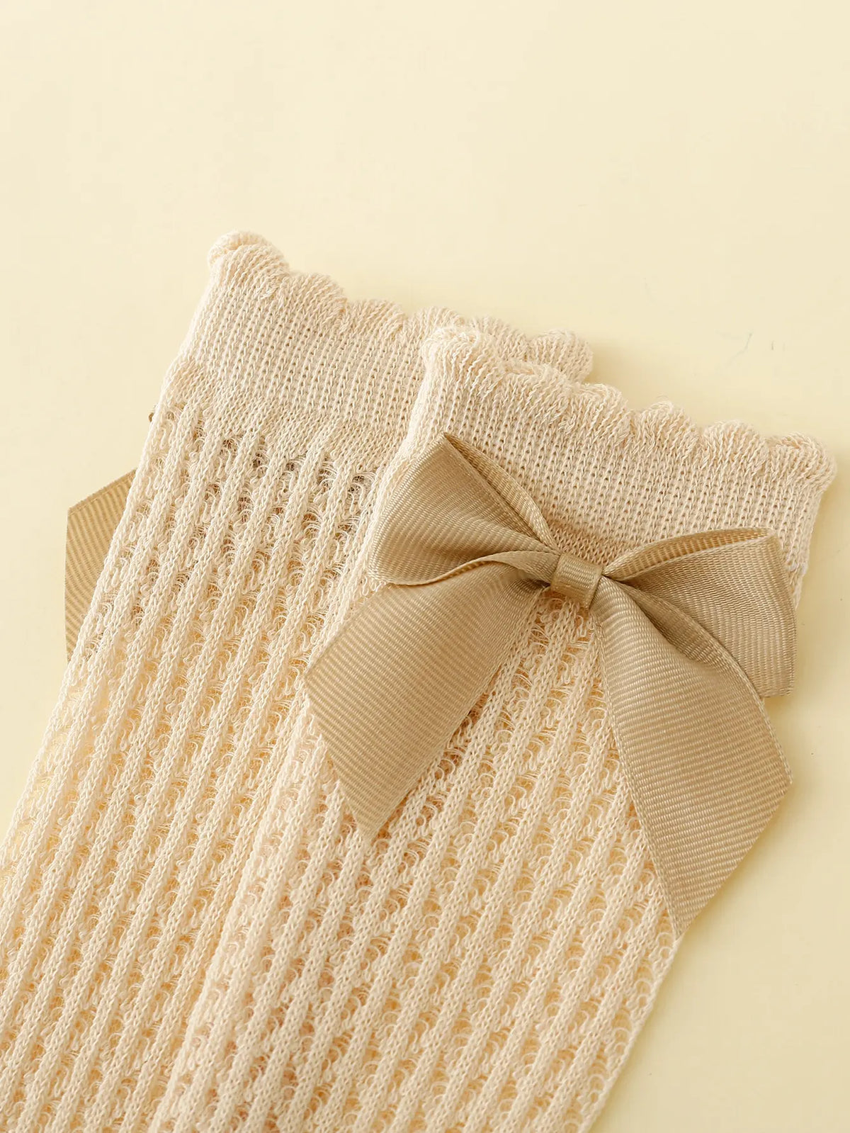 Cotton Baby Girls Socks with Bows - Kindle Kids ABC - view 5