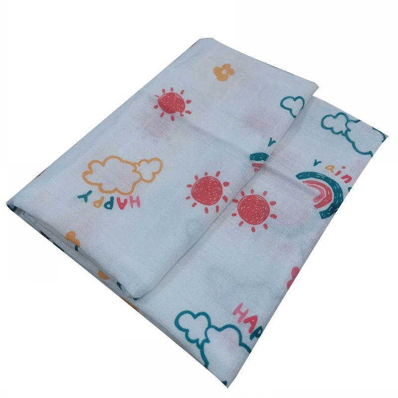 Cotton Muslin Baby Towel & Swaddle Scarf - Kindle Kids ABC - view 23