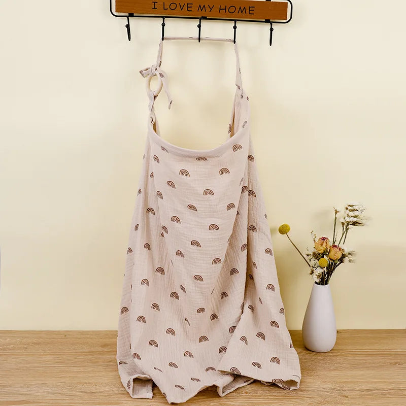 Breathable Cotton Nursing Cover - Kindle Kids ABC - view 8