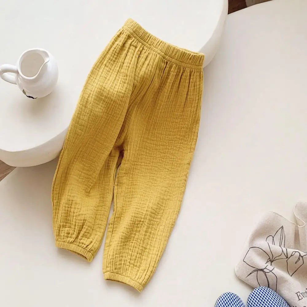 Kids Cotton Loose Trousers Mosquito Resistant - photo 13