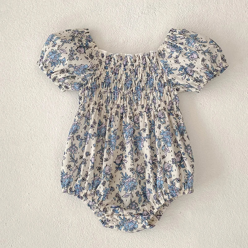 Girls Vintage Beach Dress — Cotton Floral Sister Set | 3M-6Y - photo 7