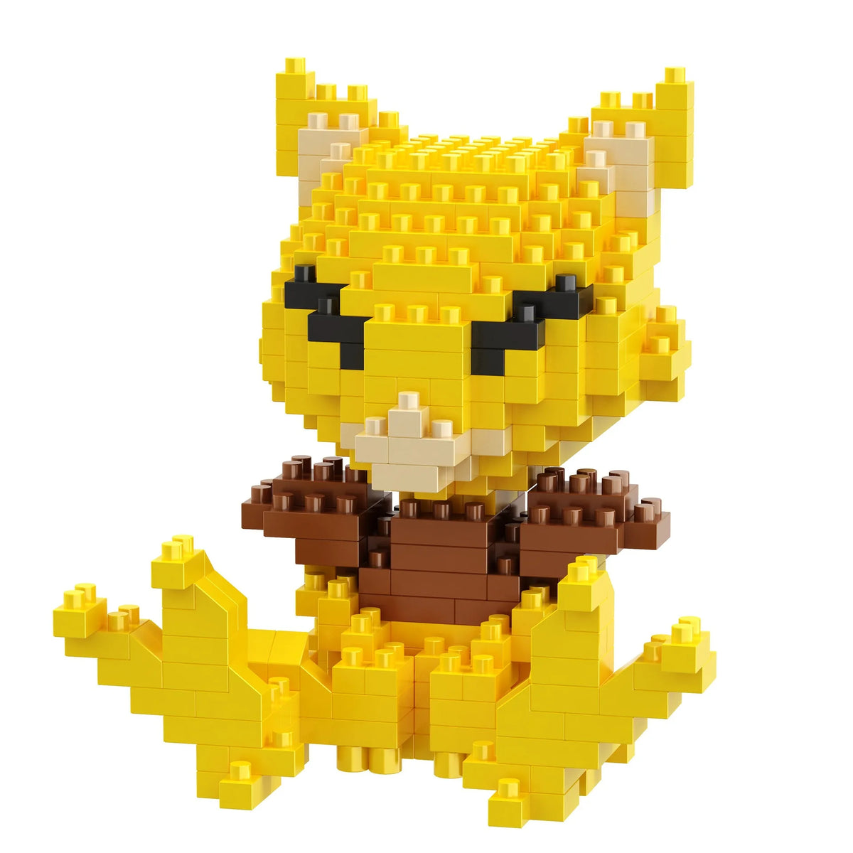 Collectible mini cartoon brick figures kids buildable characters set