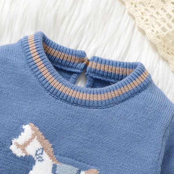 Knit Cotton Baby Romper - Kindle Kids ABC - view 3