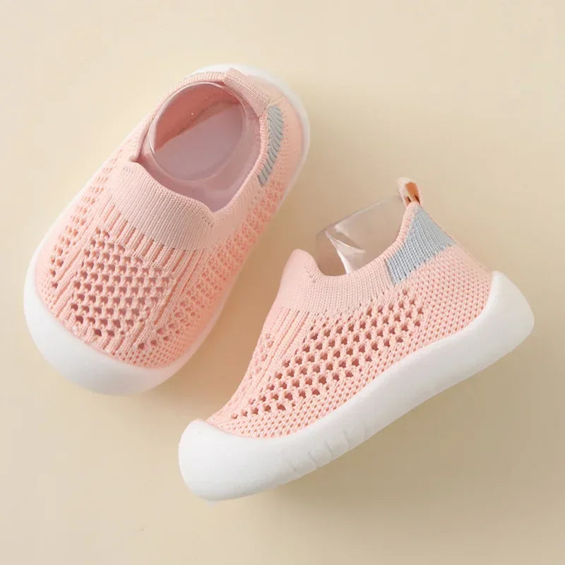 Kids Breathable Knit Slip-On Sneakers, Unisex 0M–4Y - photo 6