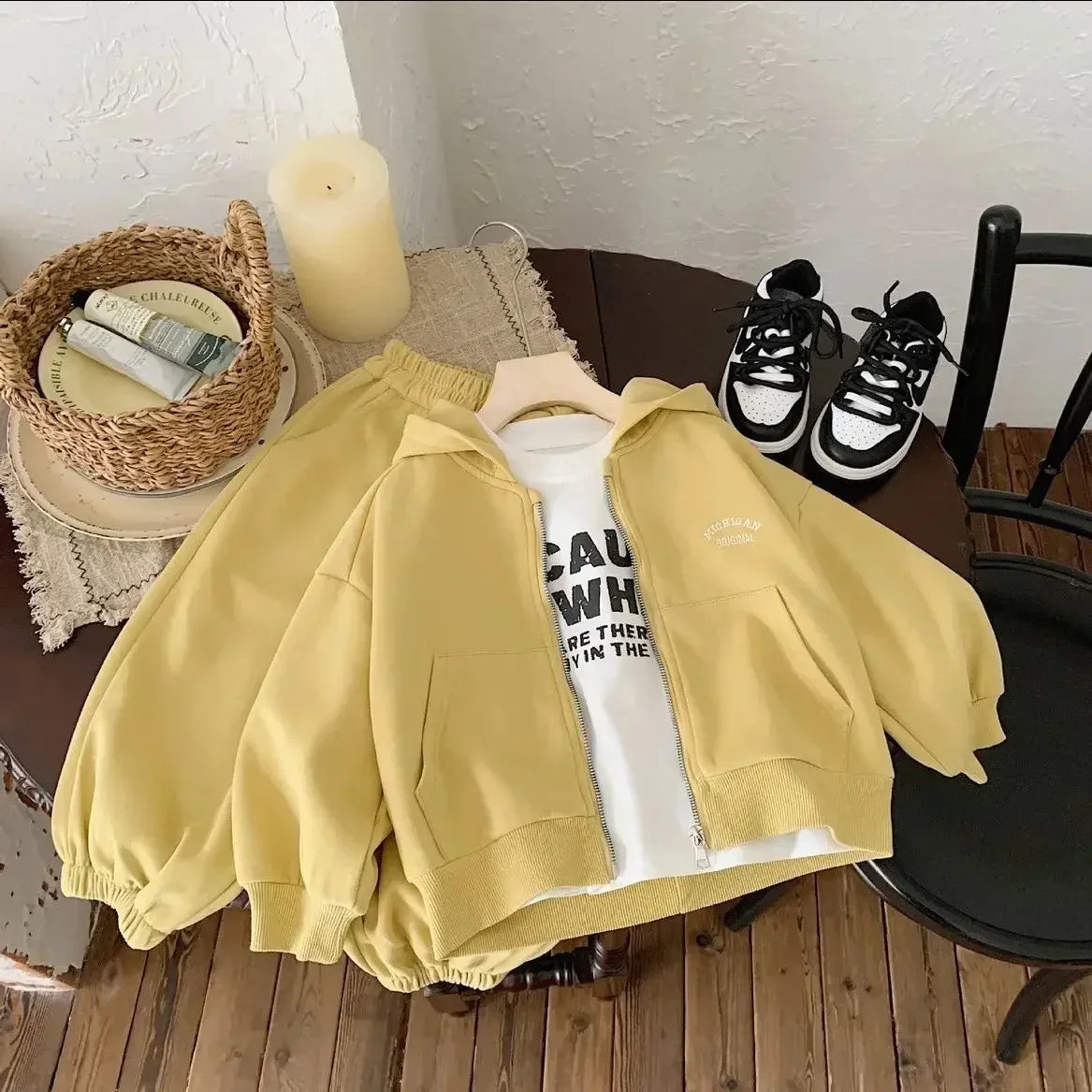 Kids Hooded Cotton Casual Set 18M-10Y - photo 4