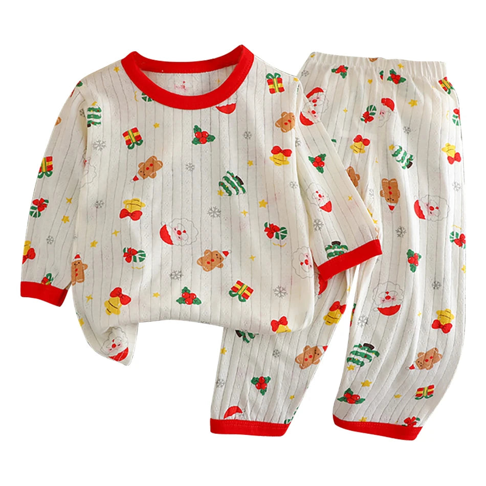 Kids' Cotton Long-Sleeve Pyjama Set - Kindle Kids ABC - view 13