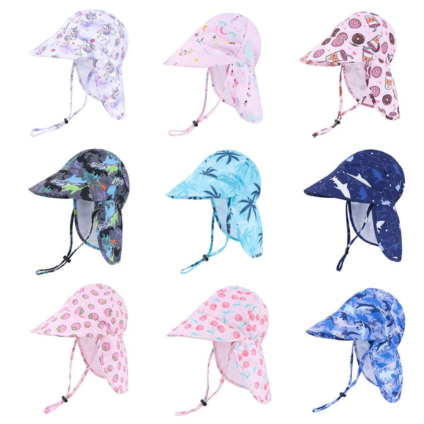 Baby & Toddler Sun Hat with Neck Flap - photo 1