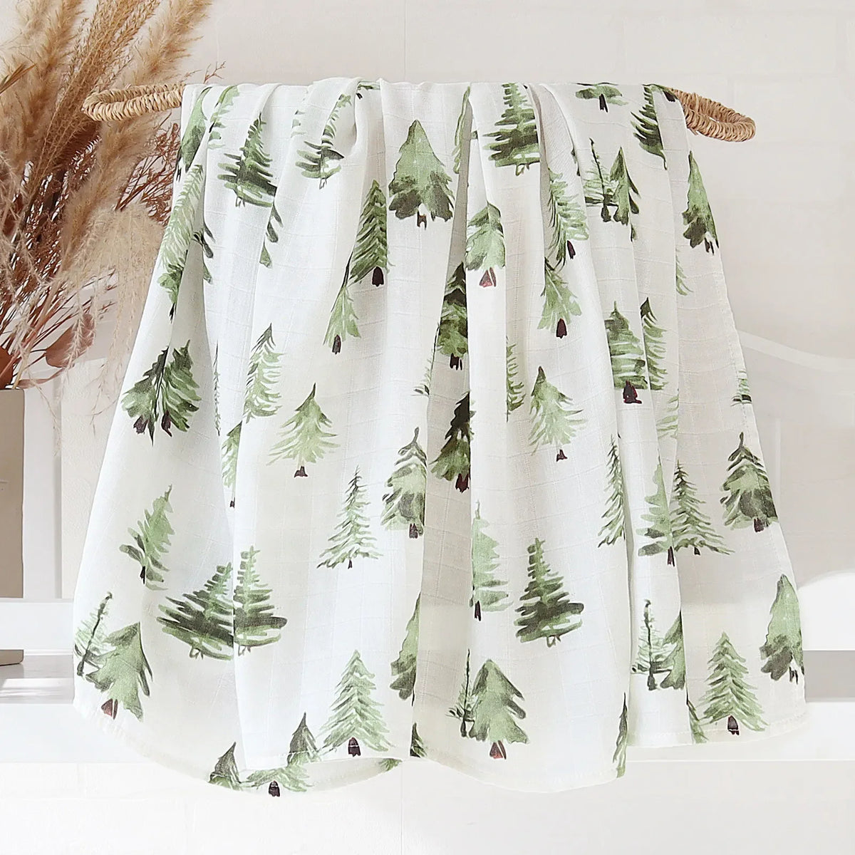 Soft Bamboo Cotton Muslin Baby Blanket - Kindle Kids ABC - view 10