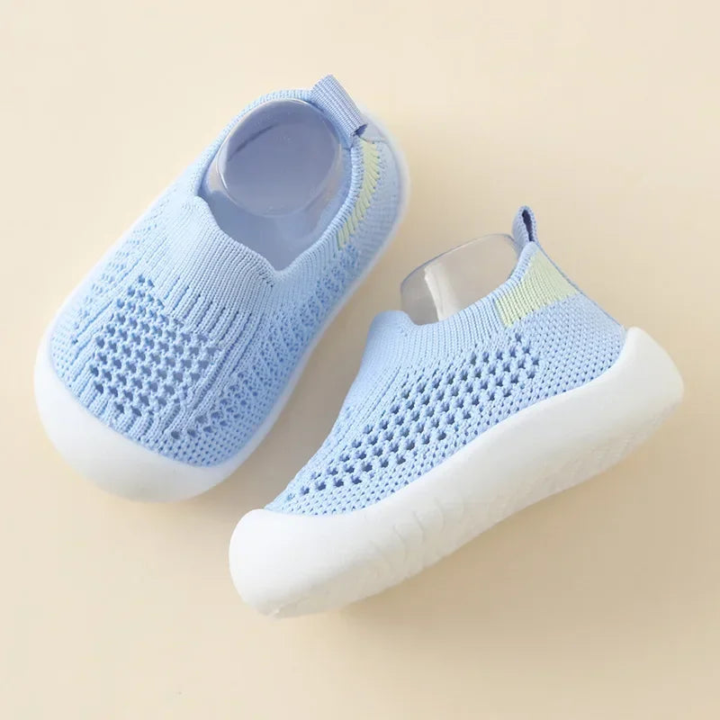 Kids Breathable Knit Slip-On Sneakers, Unisex 0M–4Y - photo 8