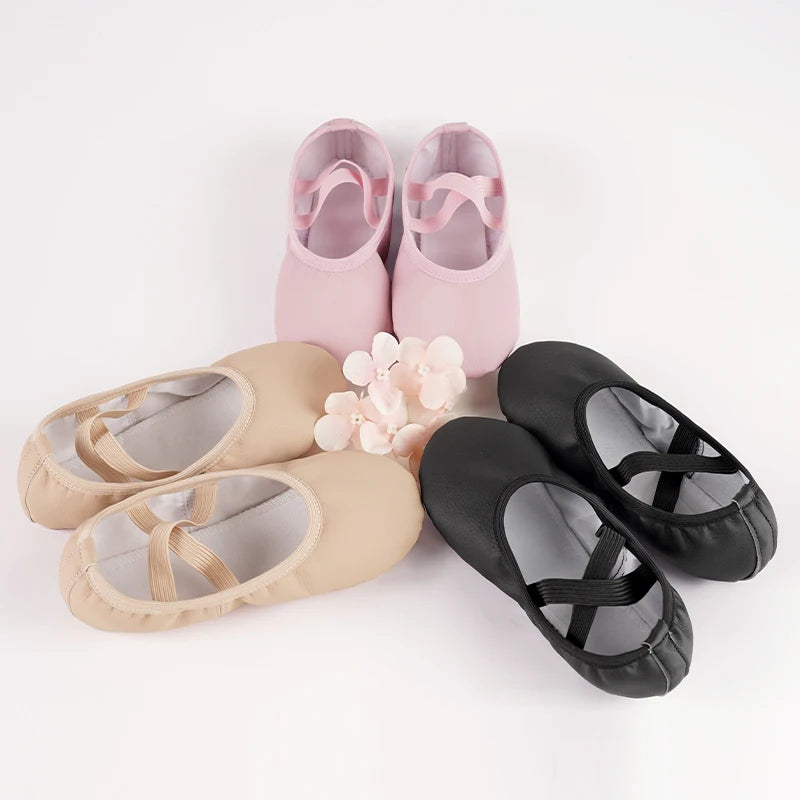 PU Ballet Shoes for Toddler Girls - Kindle Kids ABC - view 2