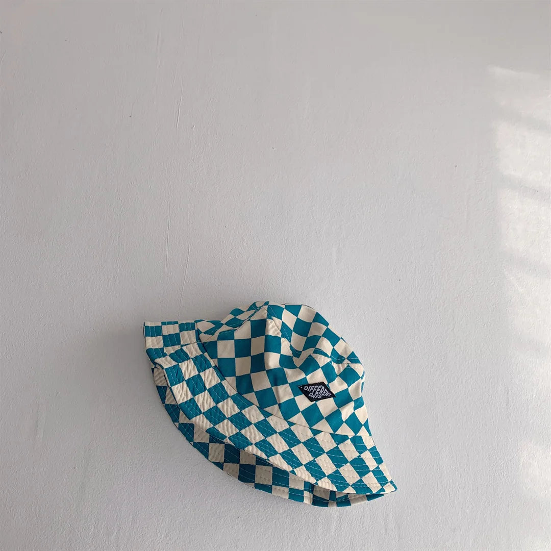 Kids Bucket Hat - Checkerboard Sun Hat for Boys Girls - photo 8