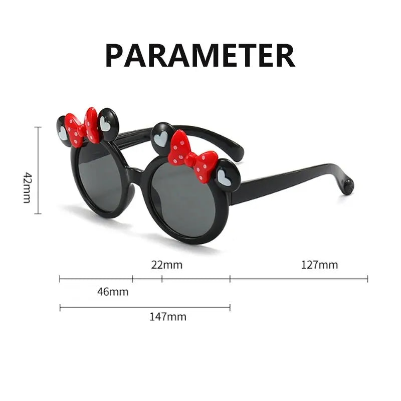 Kids cartoon UV400 sun protection sunglasses