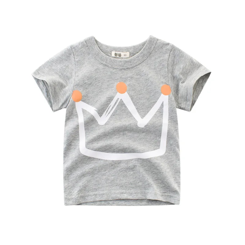 Kids' Korean-Style Striped T-Shirt – Short-Sleeve Cotton Tee | 2–9Y - photo 25