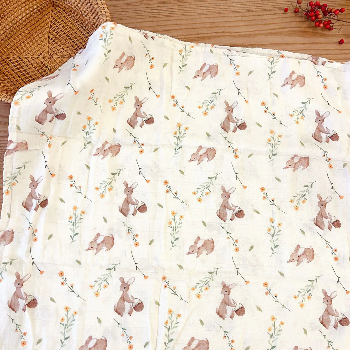 Cotton Muslin Baby Blanket - Kindle Kids ABC - view 16