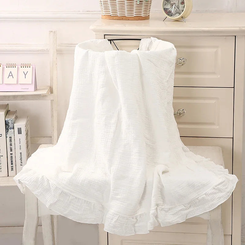 Organic Cotton Muslin Swaddle Blanket - Kindle Kids ABC - view 6