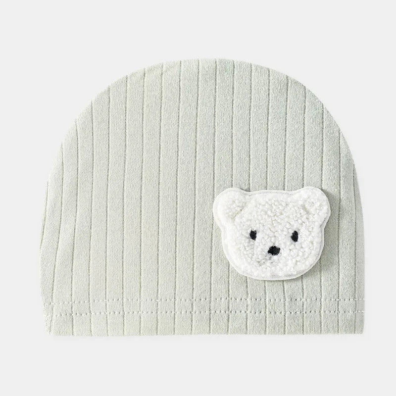 Baby cotton bear print romper jumpsuit newborn