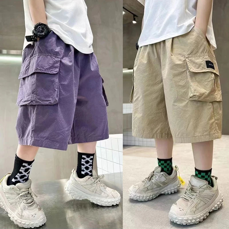 Boys Cargo Shorts & Pants 3-14Y - photo 1