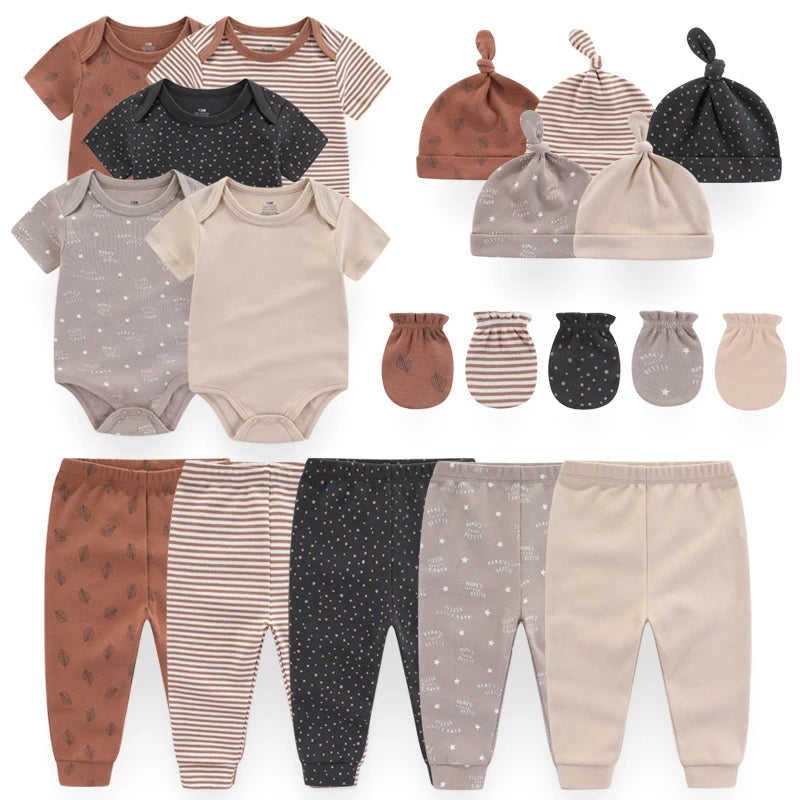 Unisex Newborn Baby Cotton Clothing Set - Kindle Kids ABC - view 5