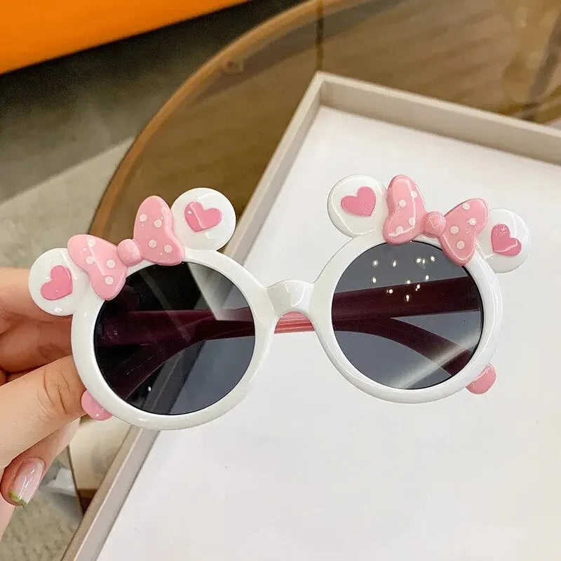 Kids cartoon UV400 sun protection sunglasses