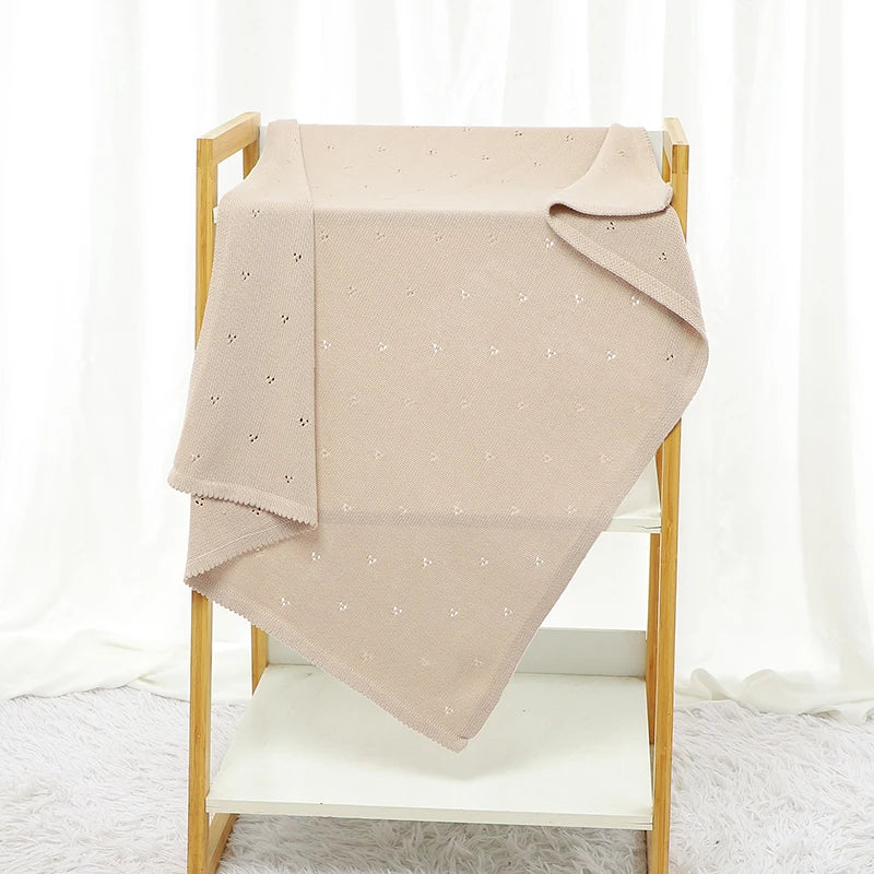 Knitted Cotton Baby Blanket - Kindle Kids ABC - view 2