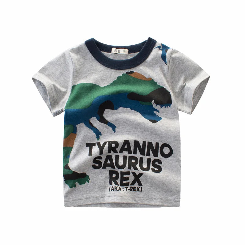 Kids' Korean-Style Striped T-Shirt – Short-Sleeve Cotton Tee | 2–9Y - photo 13
