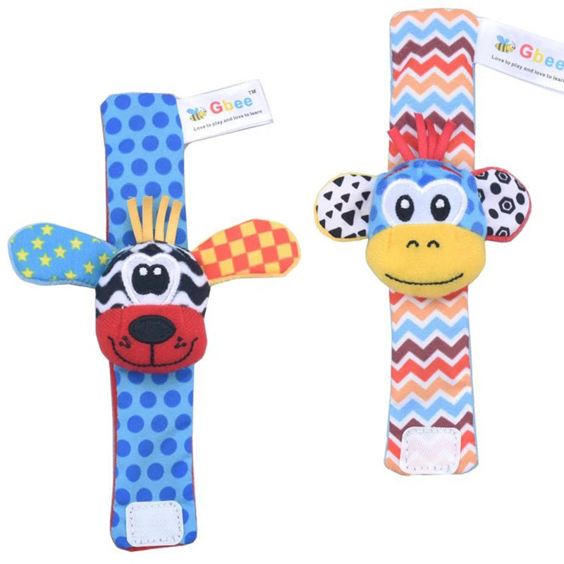 baby-wrist-rattles-socks-sensory-discovery-kindlekidsabc