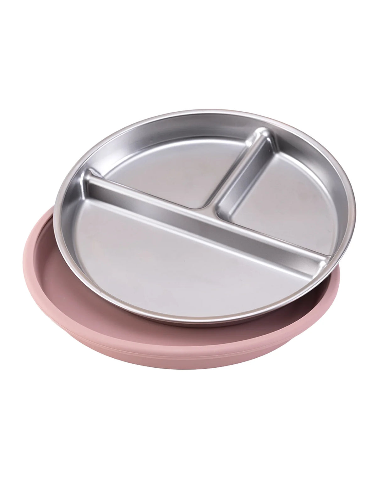 Stainless Steel Suction Plate — Detachable Baby Feeding Dish - photo 10