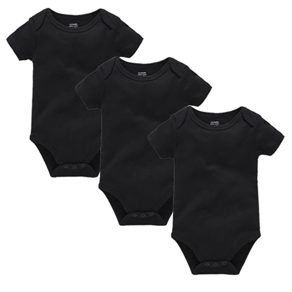 Newborn short-sleeve cotton bodysuit 0-2Y — Kindle Kids ABC