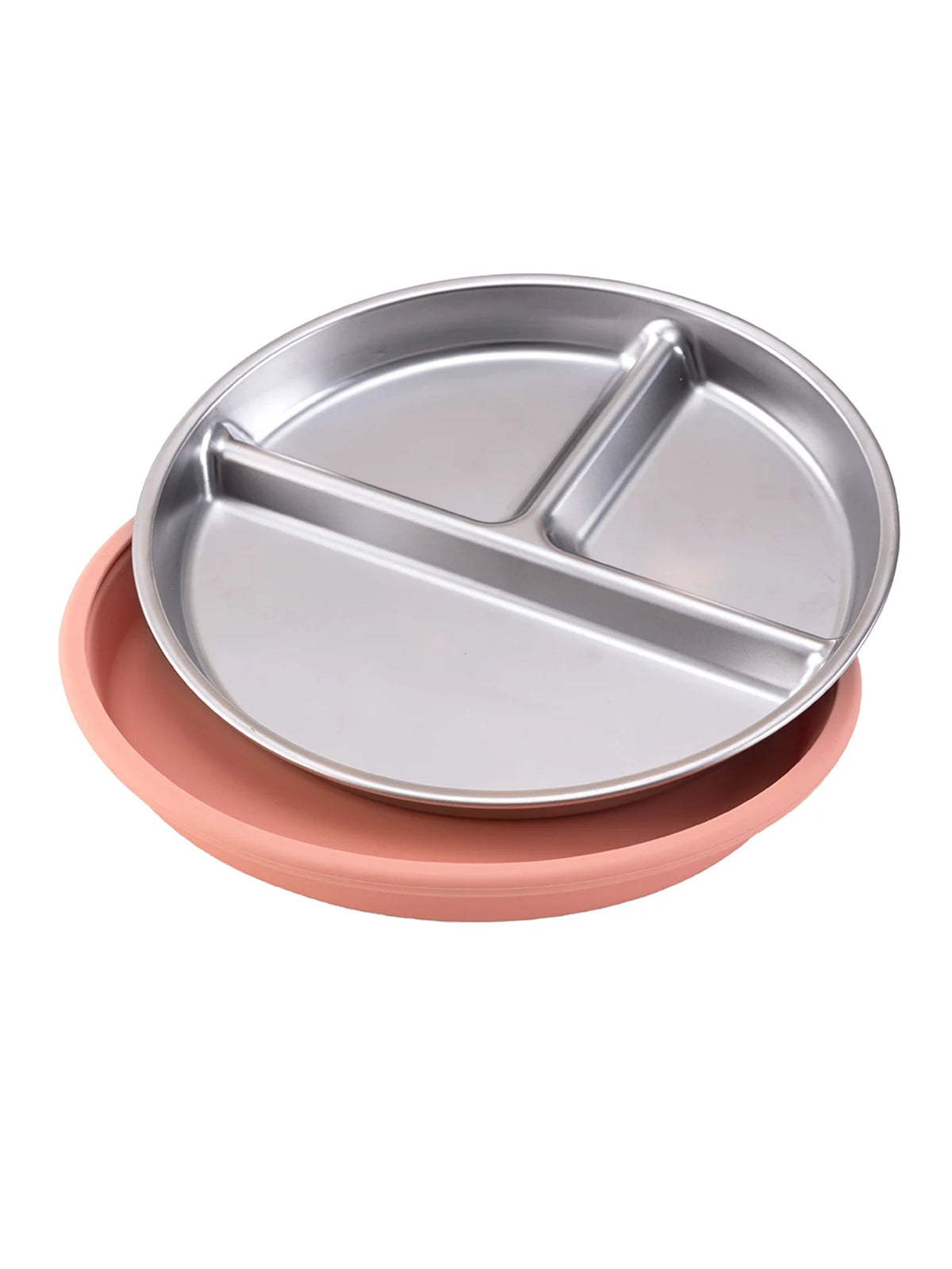 Stainless Steel Suction Plate — Detachable Baby Feeding Dish - photo 14