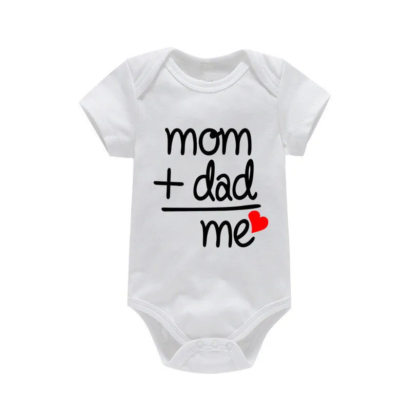 Baby 100% cotton romper letter print