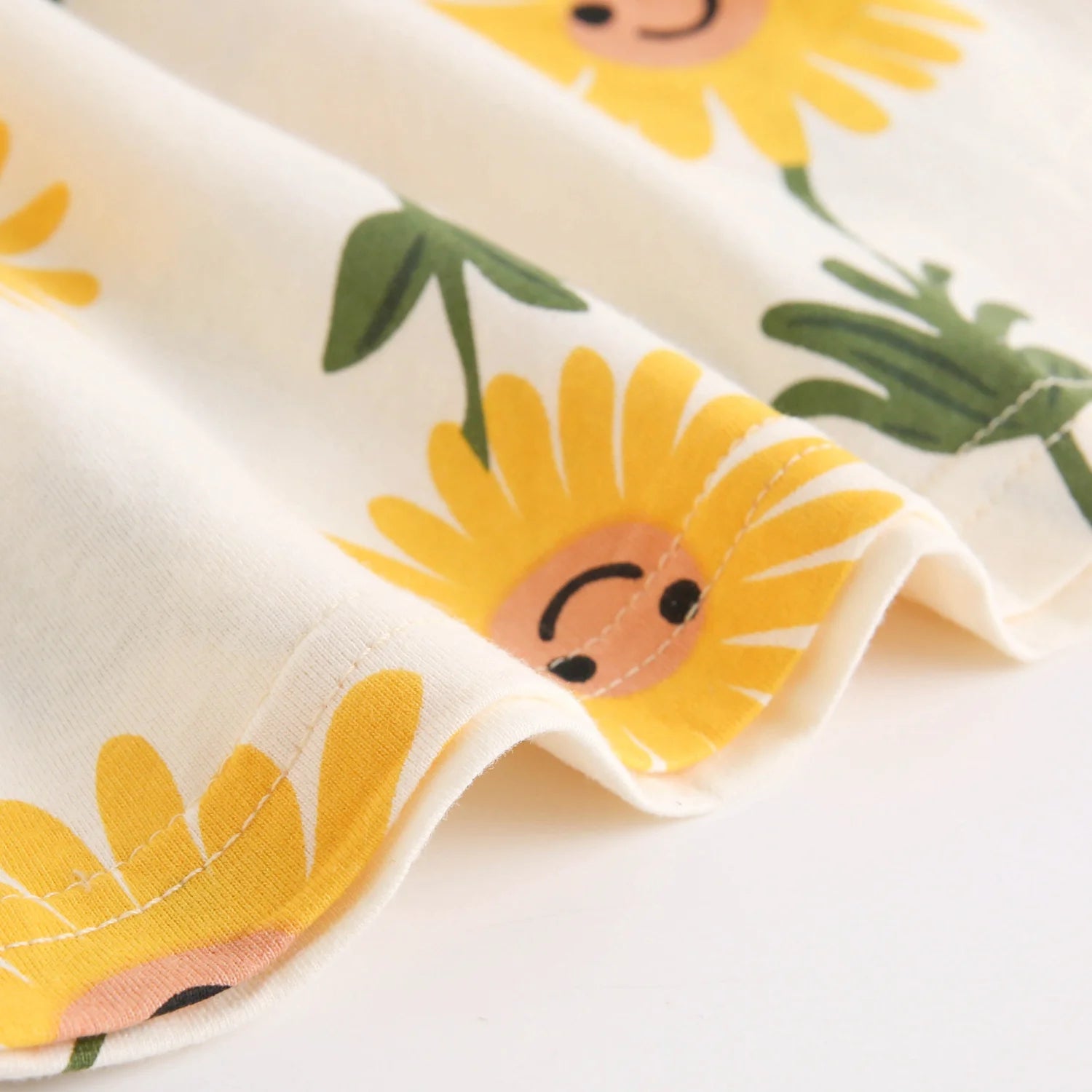 Baby Girl Floral Summer Dress – Soft Cotton Sleeveless A-Line (9M–5Y)