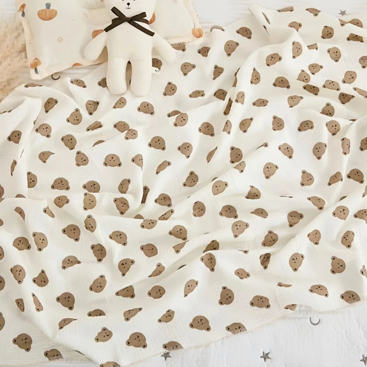 Cotton Muslin Receiving Blanket - Kindle Kids ABC - view 4