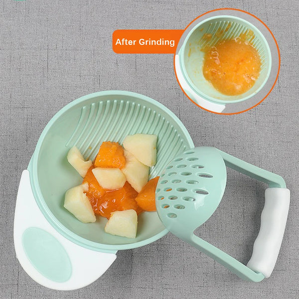 Baby food grinder bowl set manual fruit and veggie mill 4M+