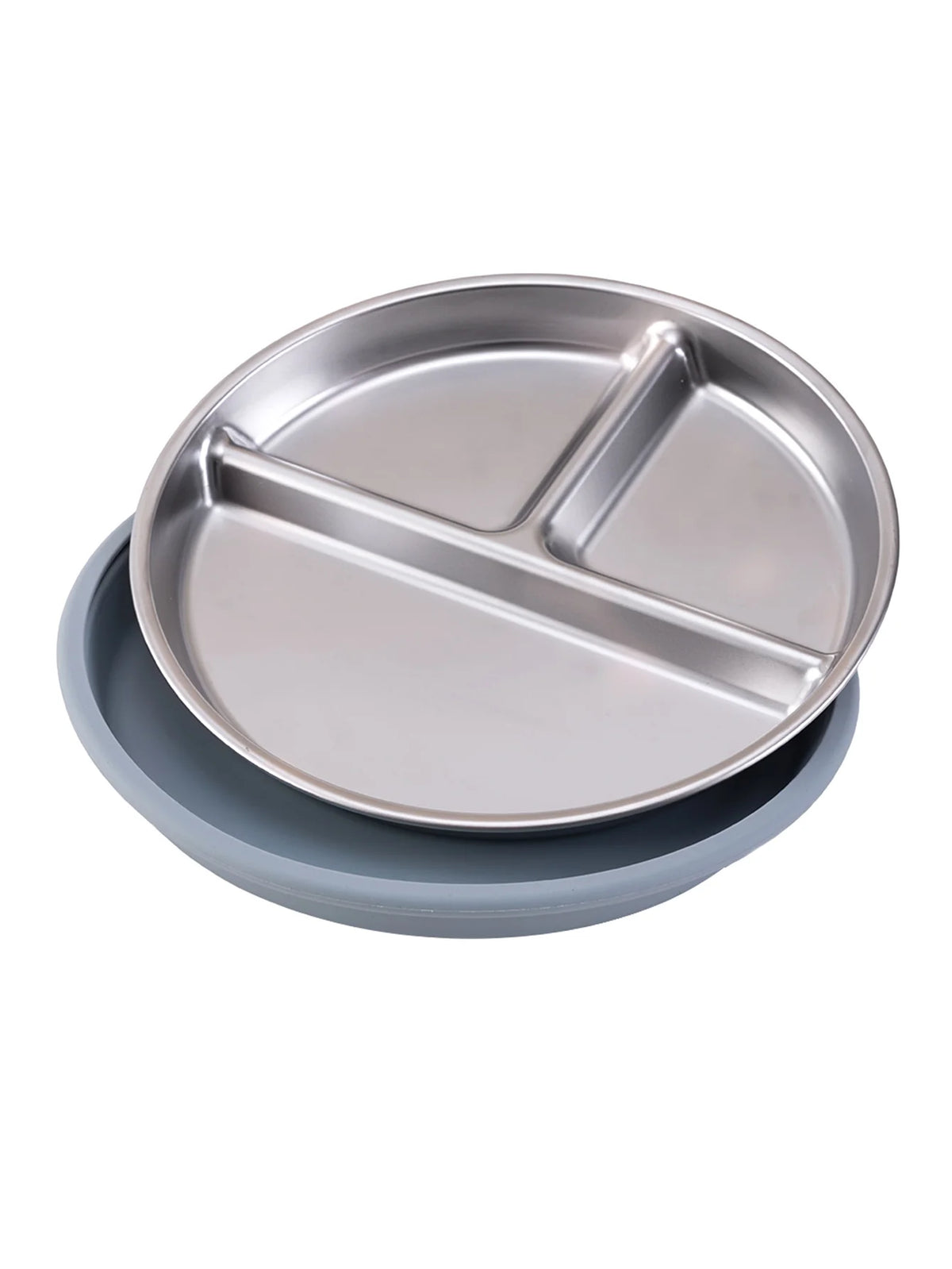Stainless Steel Suction Plate — Detachable Baby Feeding Dish - photo 15
