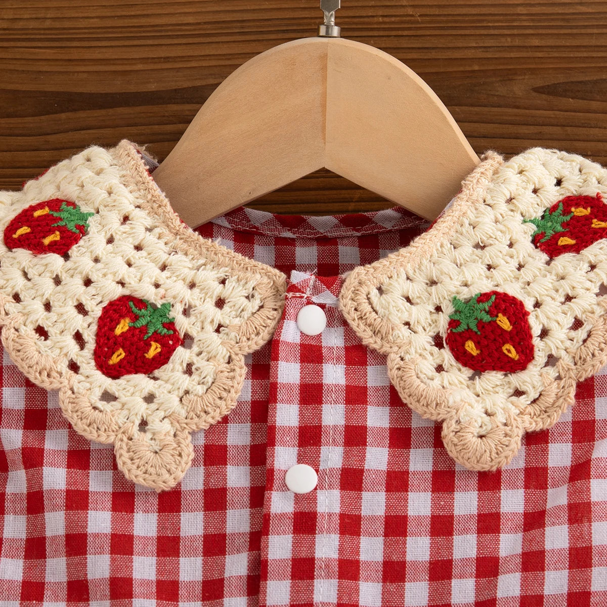 Baby Girl Gingham Dress - Kindle Kids ABC - view 3
