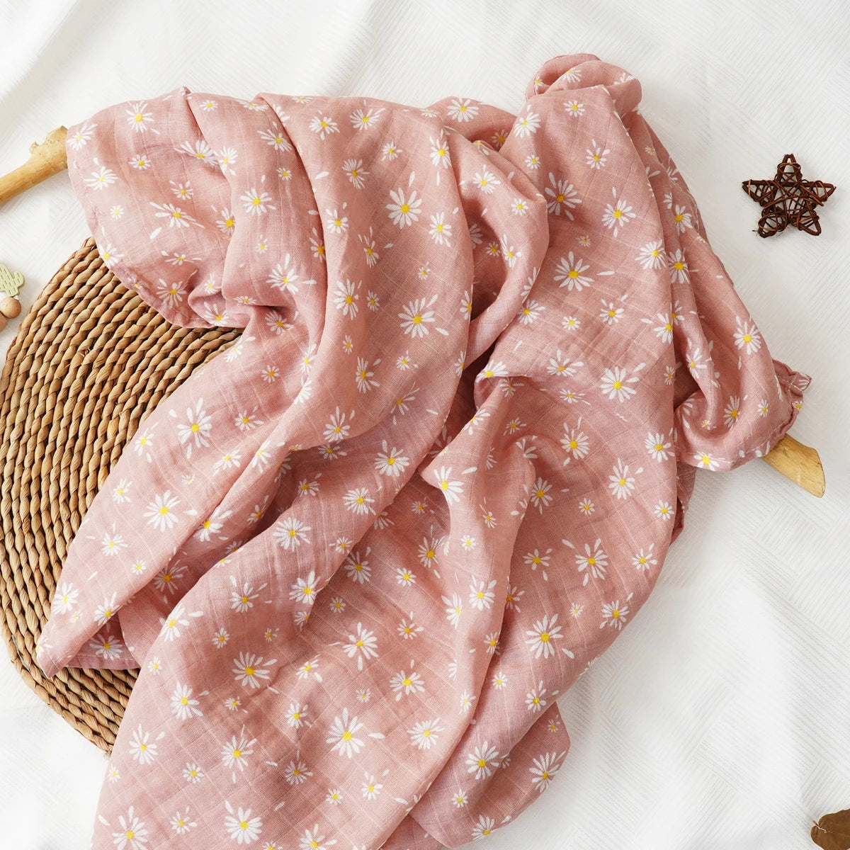 100% Cotton Muslin Baby Swaddle Blanket - Kindle Kids ABC - view 8