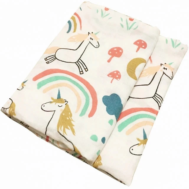 Cotton Muslin Baby Towel & Swaddle Scarf - Kindle Kids ABC - view 7