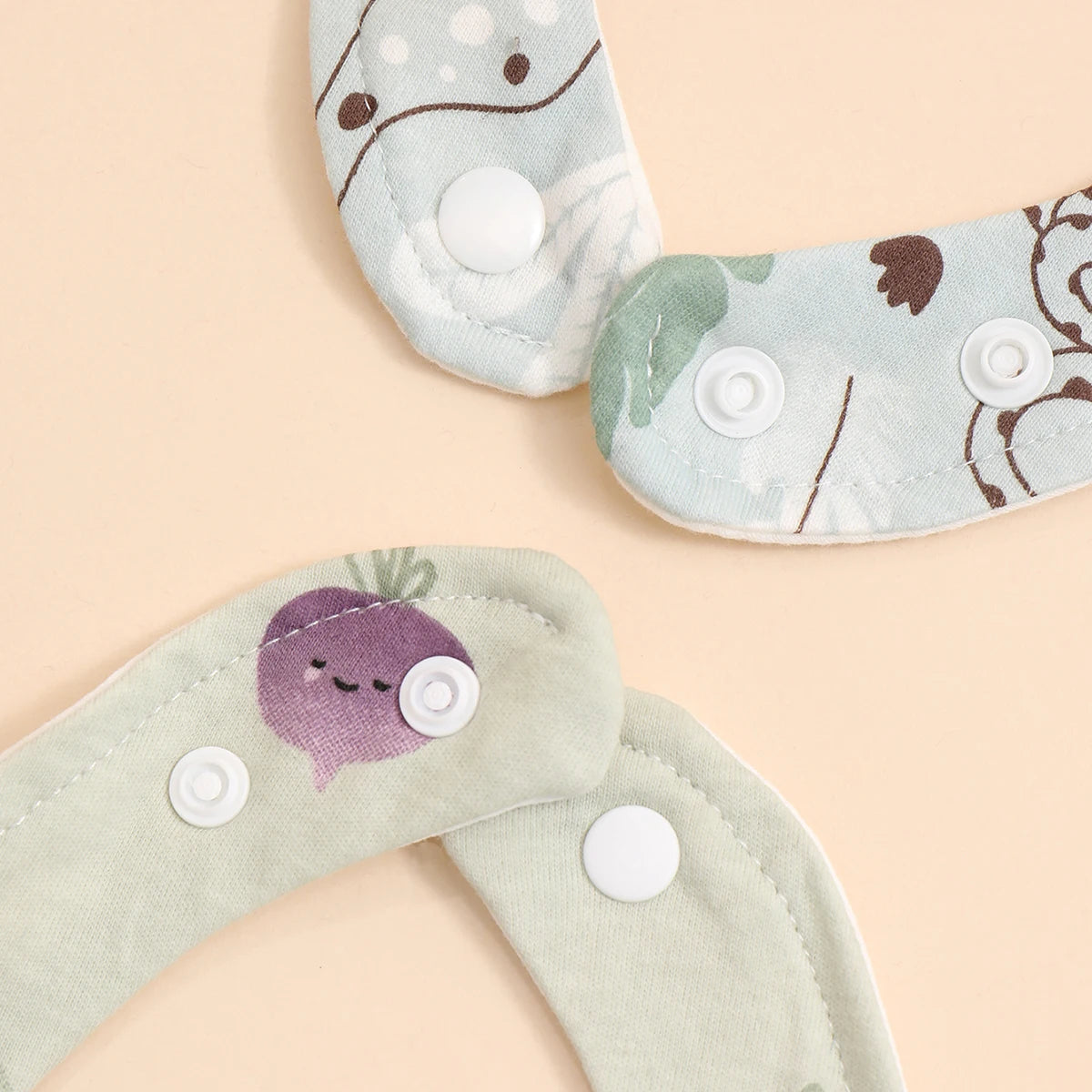 Cotton Adjustable Baby Bib - Kindle Kids ABC - view 2