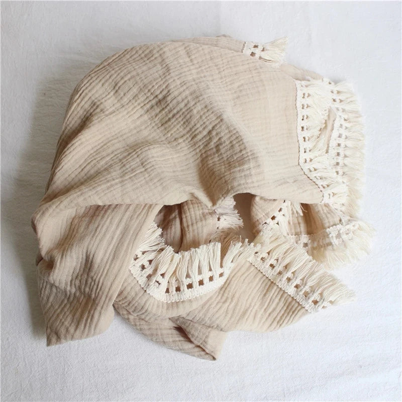 Cotton Muslin Baby Swaddle Blanket - Kindle Kids ABC - view 16